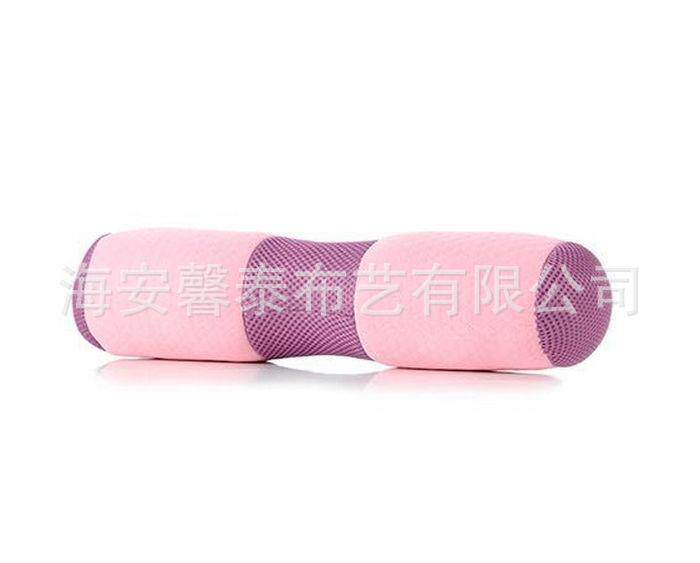 圆形护颈功能靠枕全身塑型瑜伽抱枕 素盏靠垫/抱枕