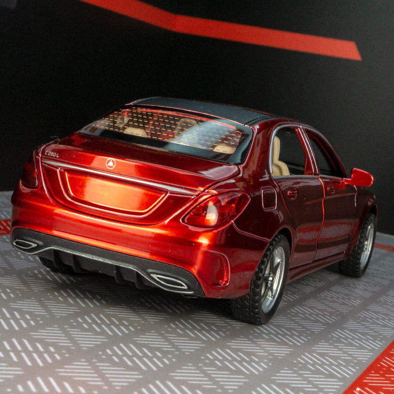 新款 新奥仿真大奔C级260L合金模型摆件礼物金属轿车玩具车儿童,淘宝优惠券,粉丝福利购,淘宝优惠卷