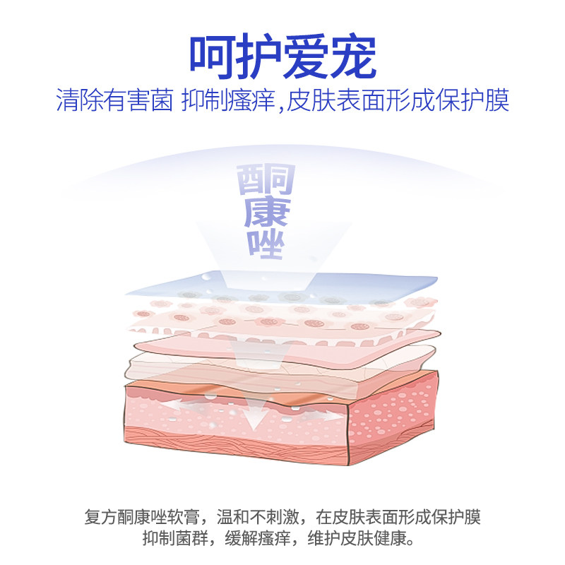 鑫安狗狗真菌皮肤病治疗猫咪猫藓狗癣专用软膏宠物芬夫宁,淘宝优惠券,粉丝福利购,淘宝优惠卷