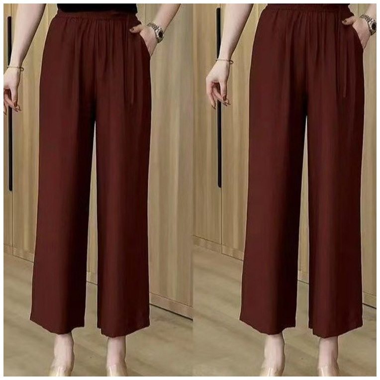 夏季休闲裤宽松胖mm休闲裤九分裤休闲松紧腰时尚百搭女装,淘宝优惠券,粉丝福利购,淘宝优惠卷