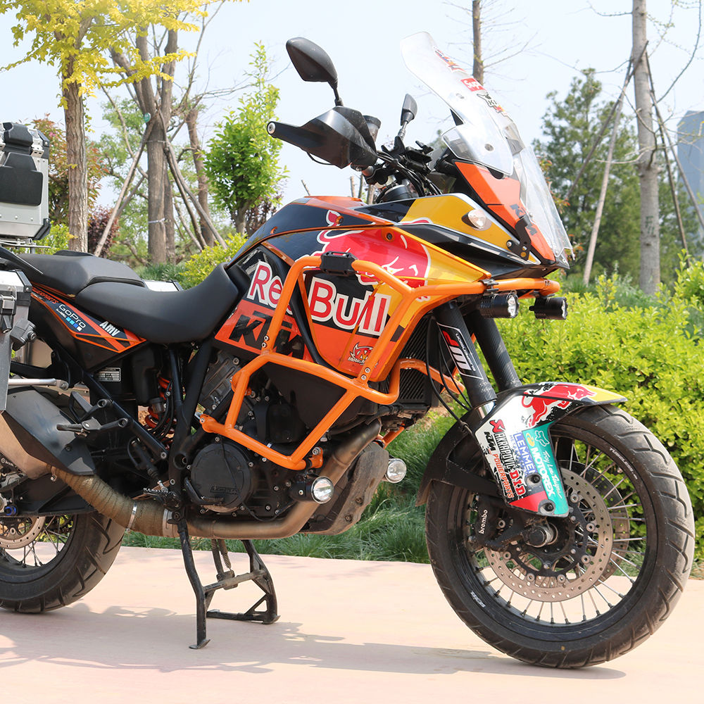 JDM适用于KTM1090ADV/R/S/GT包围保险杠发动机保护杠保险架 - 图0