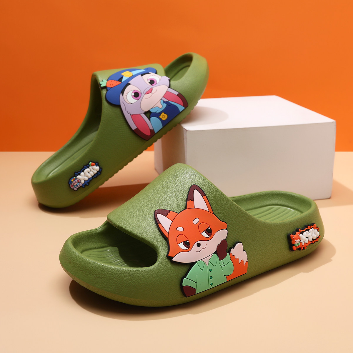 疯狂动物城儿童女童拖鞋夏季防滑软底居家室内浴室洗澡男童凉拖鞋,淘宝优惠券,粉丝福利购,淘宝优惠卷