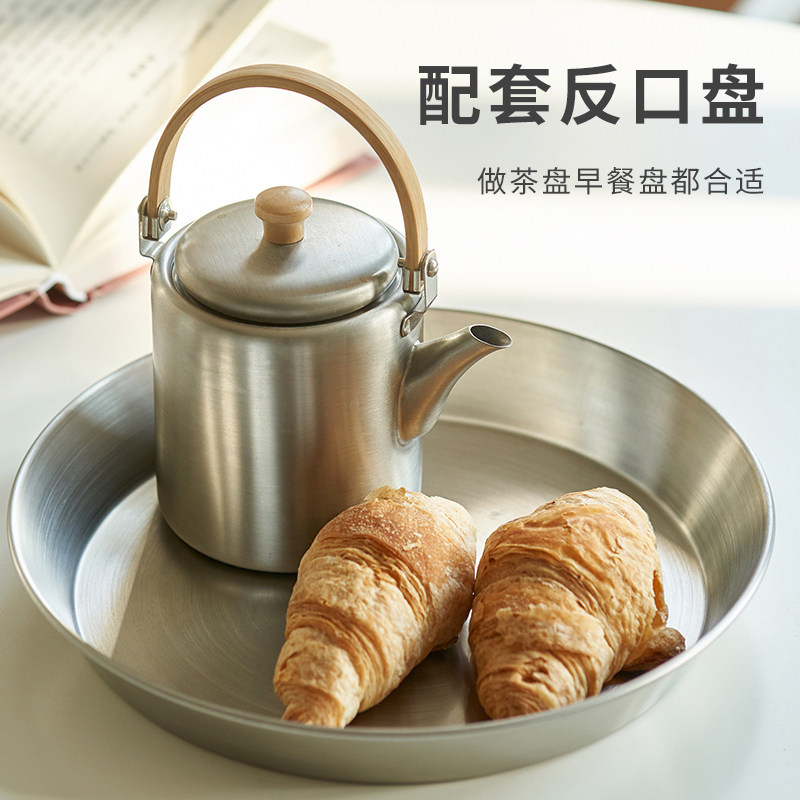 肆月沥油篮新款洗水果滤水洗菜双层沥水盘厨房304不锈钢果盘漏网,淘宝优惠券,粉丝福利购,淘宝优惠卷