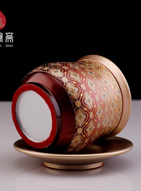 供水杯圣水杯家用财神观音净水杯珐琅彩色铜贡水杯神台珐琅彩色