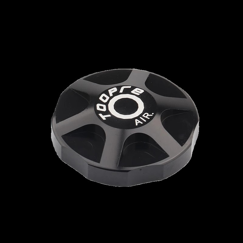 山地自行车避震前叉肩盖铝合金气室盖肩控盖气叉防尘盖气嘴帽 - 图2