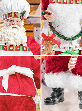 New Santa Claus Ornaments Resin Crafts Home Furnishing Good
