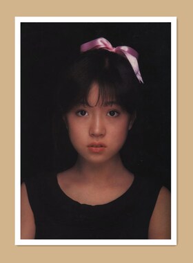 中森明菜写真海报怀旧相片