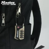 Marst Customs Bock Overseas Travel Tie Box Lock Lock Lock Student 4 -Digit TSA Lock Lock