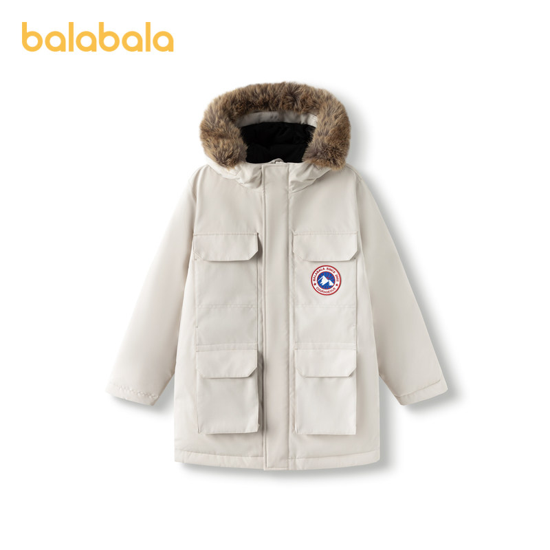 巴拉巴拉童装儿童羽绒服男童女童秋冬新中长款加厚保暖冬外套上衣,淘宝优惠券,粉丝福利购,淘宝优惠卷
