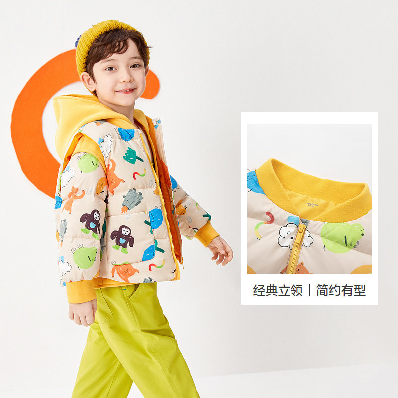 巴拉巴拉童装宝宝秋冬2021潮羽绒服 巴拉巴拉outlets店羽绒服
