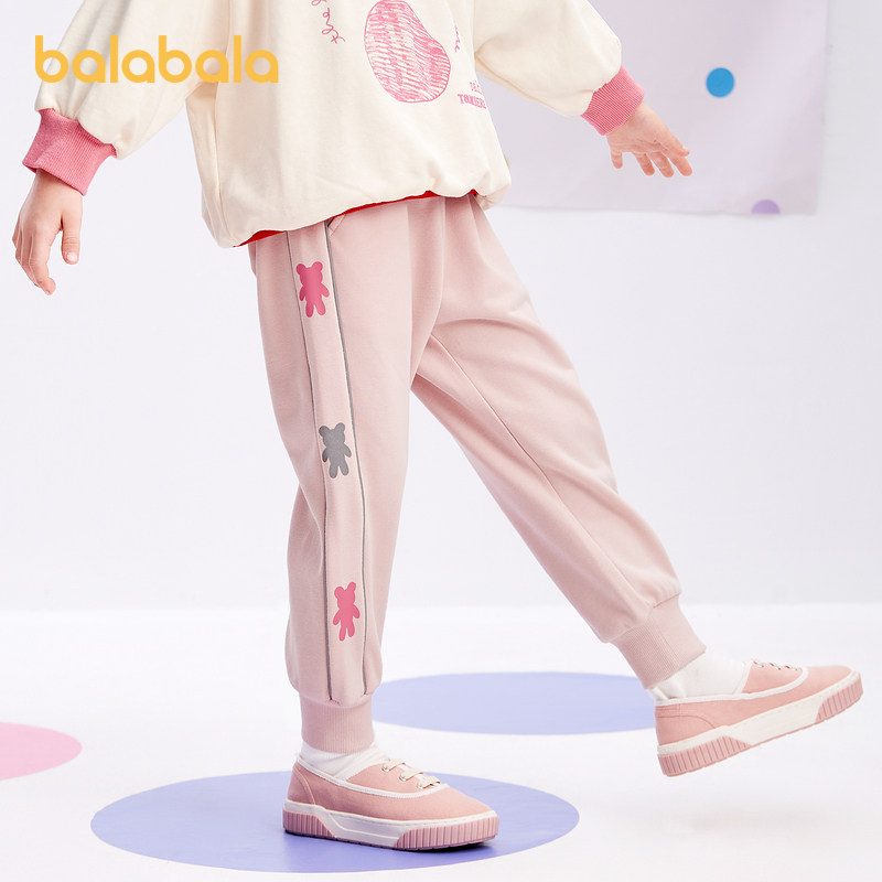 巴拉巴拉童装女童2022新款宝宝裤子 巴拉巴拉outlets店裤子
