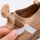 Туфли для принцессы, универсальная модная детская обувь для кожаной обуви, из натуральной кожи, мягкая подошва