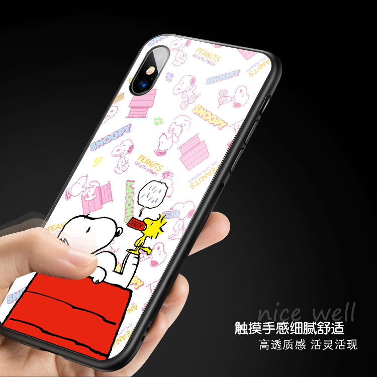 Snoopy史努比狗适用OPPO Reno987pro+ reno654se3 ACE2任意机型RealmeGTneo5 V11 15 realme10pro x7手机壳Q3 - 图0