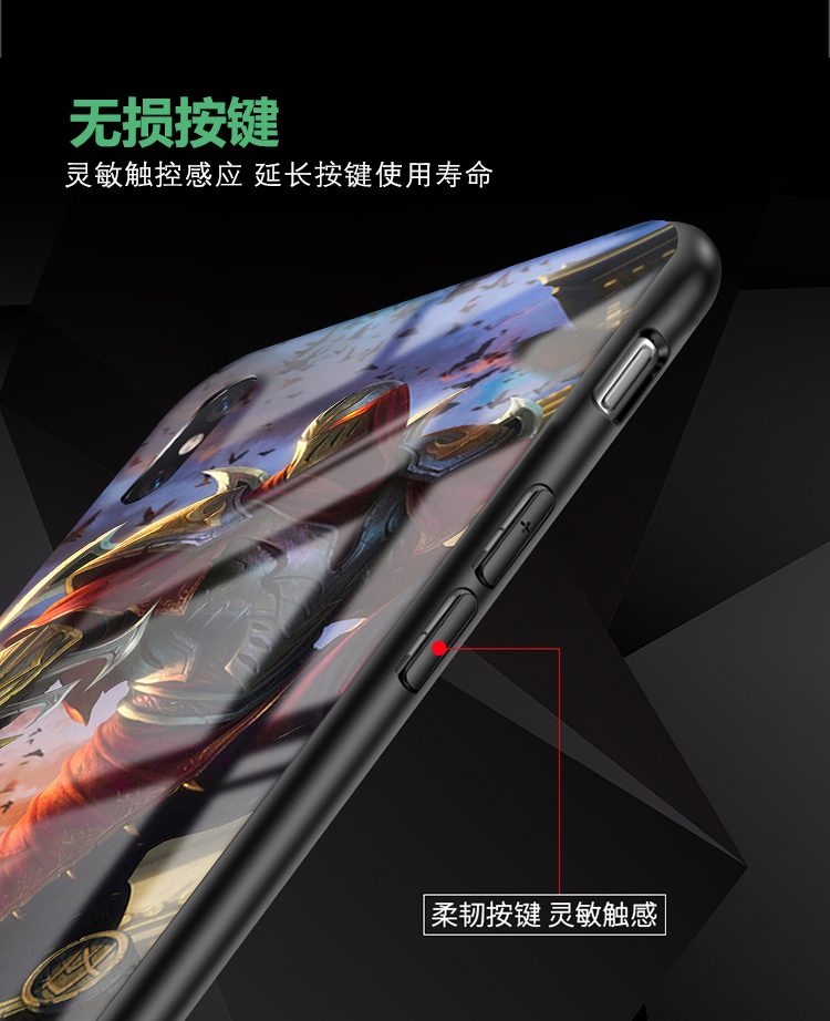 影流之主Zed适用于onePlus一加9R 1+8玻璃一加7tpro劫1加6T手机壳-图2