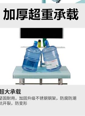 202挂墙试洗脸盆支架304不锈钢架子钢化玻璃洗手盆支架陶瓷盆支架
