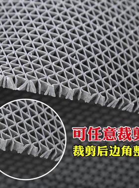 浴室防滑垫/PVC塑料地毯厕所卫生间防摔镂空脚垫入户门口地垫裁剪