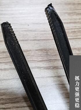 捡垃圾夹老式火钳夹加长家用加粗垃圾钳工业用铁夹火钳拾物器扁头