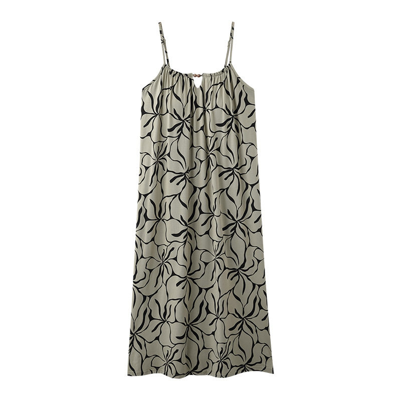 2025夏季新品跨境爆款莫代尔【带胸垫】吊带睡裙睡衣女休闲家居服,淘宝优惠券,粉丝福利购,淘宝优惠卷