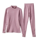 Удерживающее тепло нижнее белье, флисовый комплект, бархатное приятное телу зимнее термобелье, увеличенная толщина