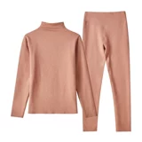 Удерживающее тепло нижнее белье, флисовый комплект, приятное телу зимнее термобелье, увеличенная толщина, большой размер