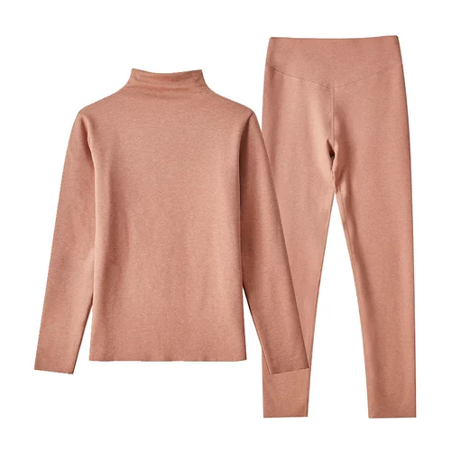 Бархатное удерживающее тепло флисовое нижнее белье, хлопковое термобелье, зимние штаны, увеличенная толщина