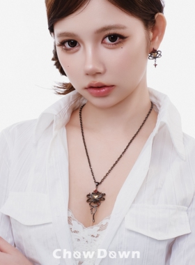 星轨心核系列长款卫衣链