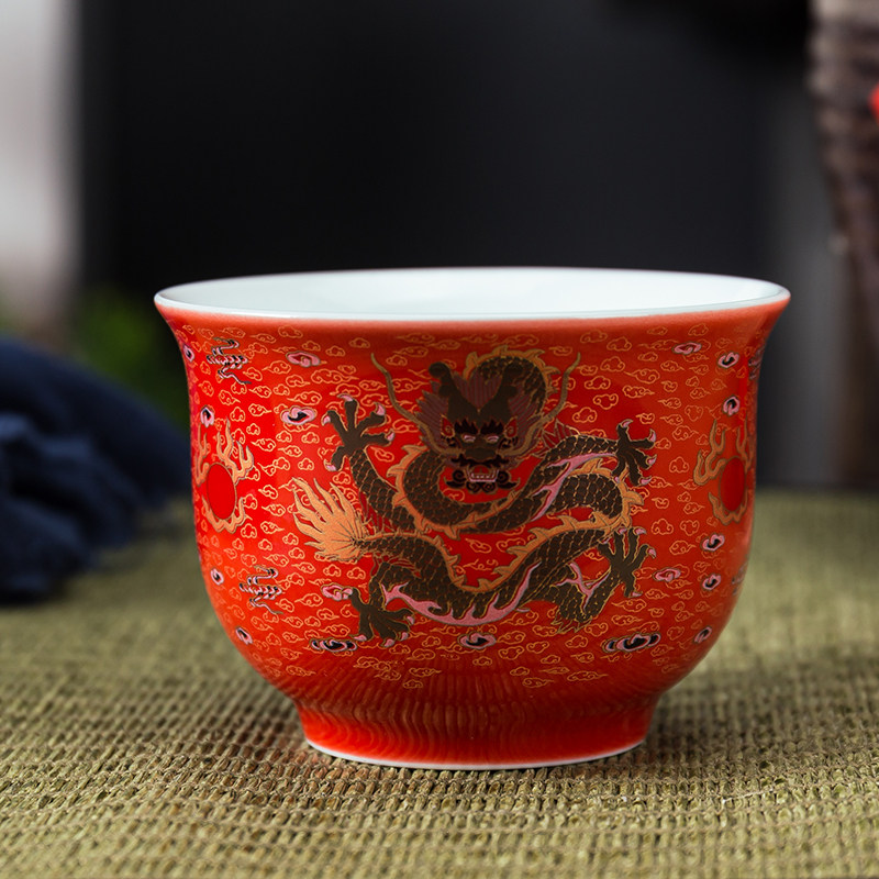 酒盅大号二两酒杯白酒陶瓷酒盏复古酒具家用黄酒烈酒一口啤酒杯子,淘宝优惠券,粉丝福利购,淘宝优惠卷