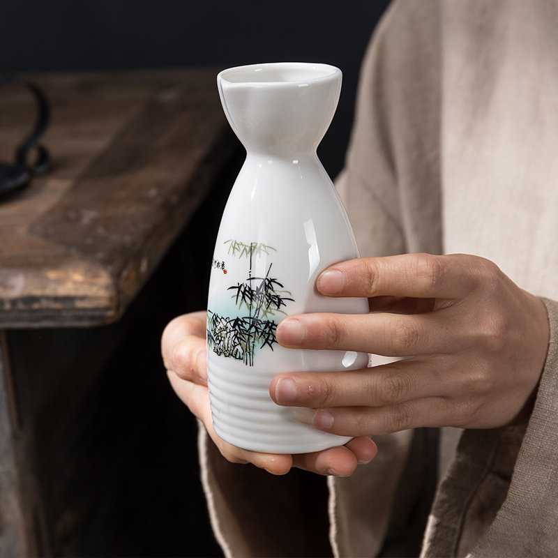 小酒杯白酒陶瓷酒具套装家用分酒器中式黄酒烫酒温酒壶复古风酒盅_虎窝淘