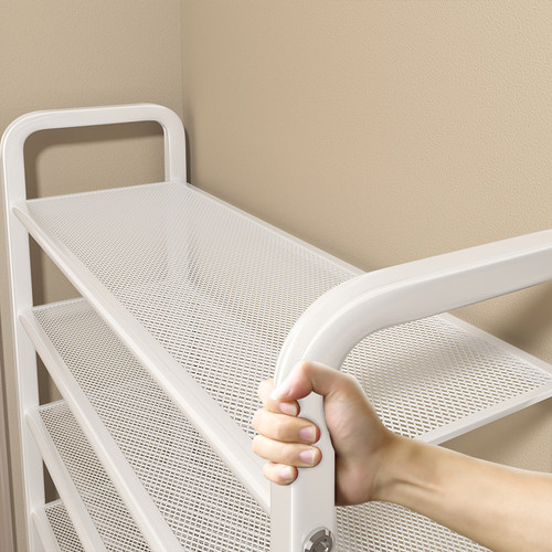 家用鞋架新款门口入户门多层省空间收纳神器出租房宿舍简易窄鞋柜 - 图0