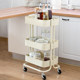 Newborn stroller storage rack baby kitchen shelf