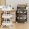 Maternity and baby products trolley storage rack mobile storage rack