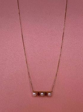 DIANA'S CHEST 戴安之爱 18k金珍珠项链