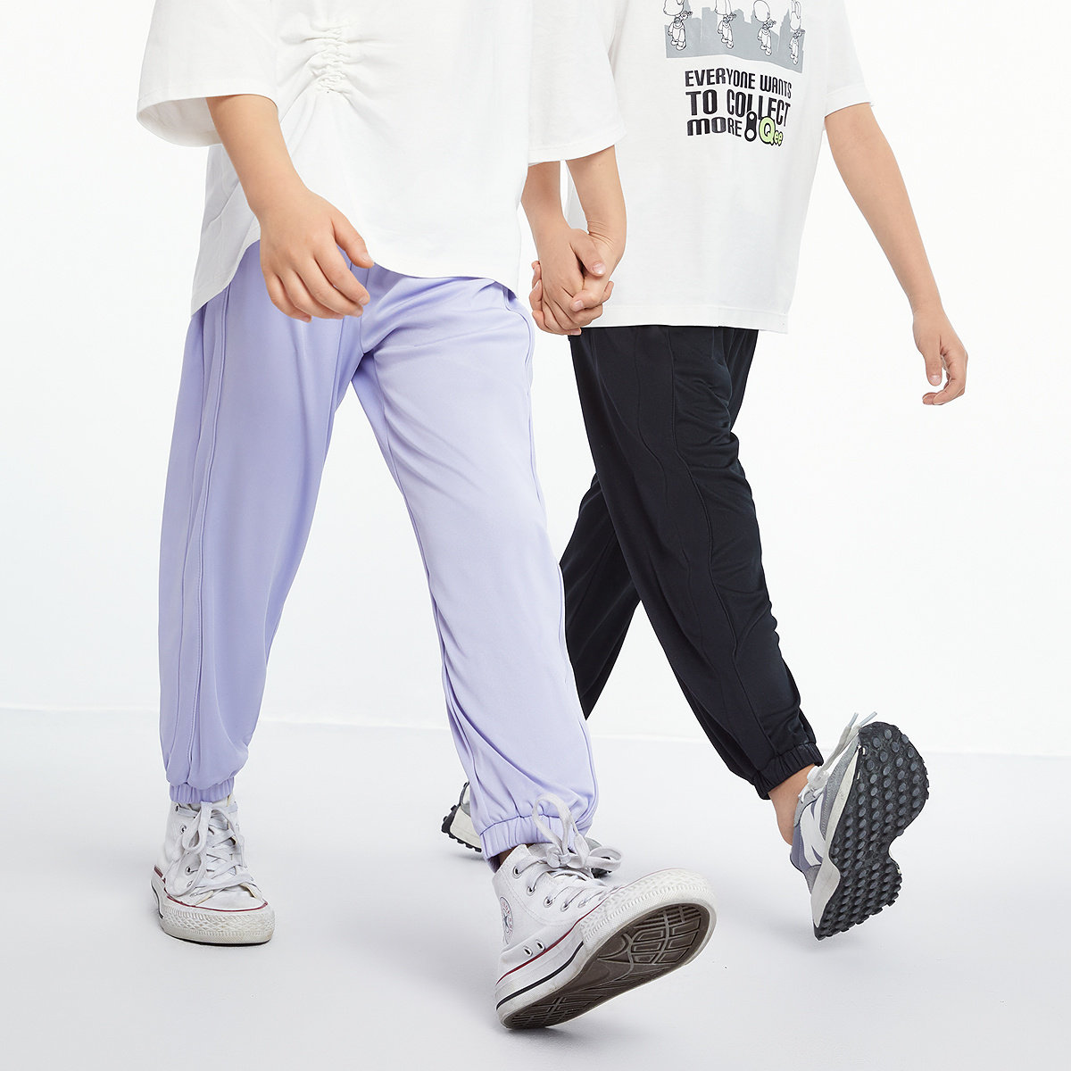 【速干防蚊裤】安奈儿童装男女童针织单裤2025夏款长裤子透气亲肤,淘宝优惠券,粉丝福利购,淘宝优惠卷