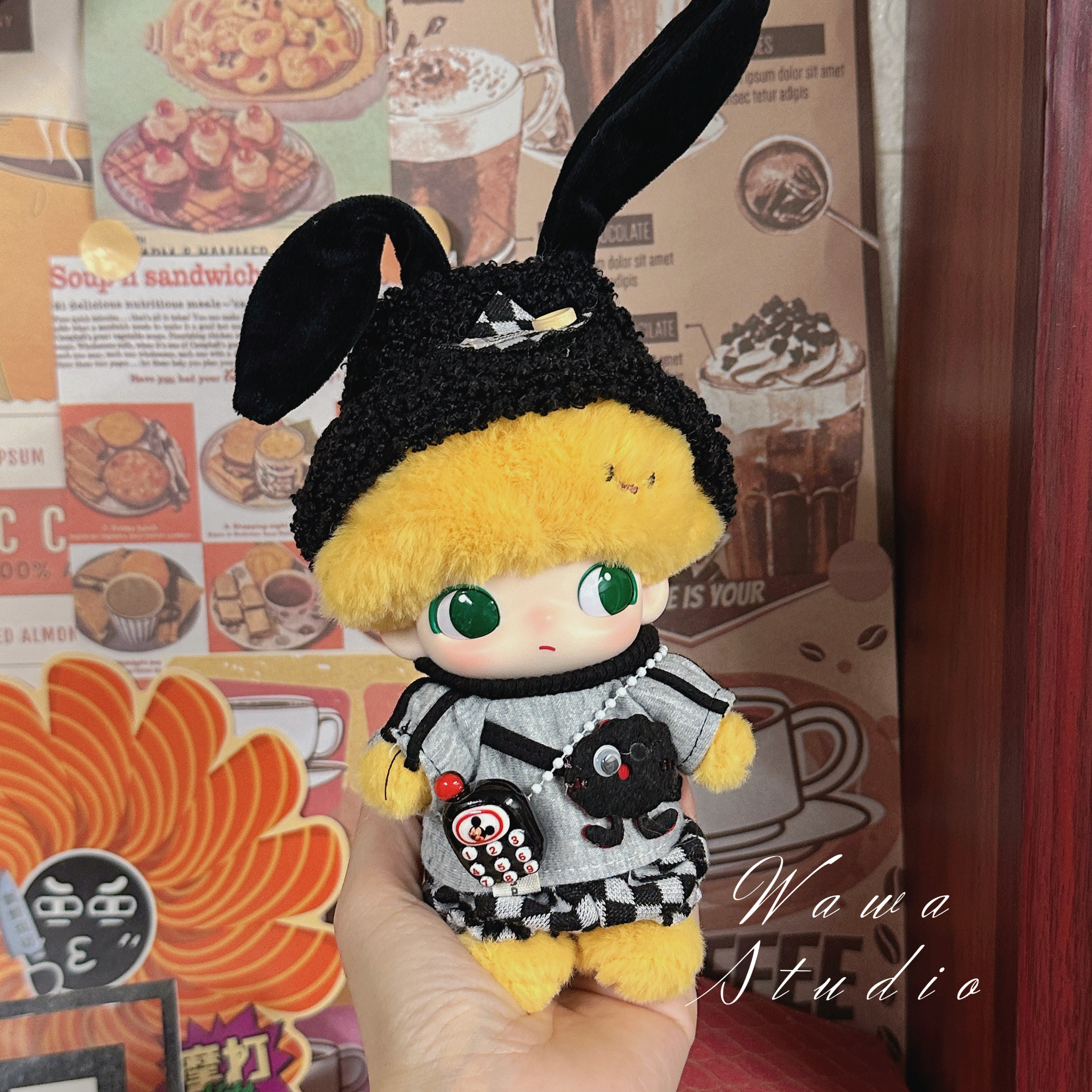 娃衣米妮高飞唐老鸭泡泡玛特DIMOO17cm迪士尼布鲁托衣服公仔搪胶,淘宝优惠券,粉丝福利购,淘宝优惠卷