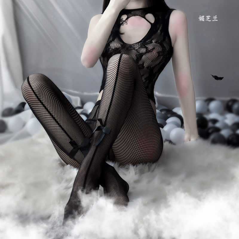 姬Gill：丝袜长筒过膝蝴蝶结打底连裤性感美腿丝袜女黑色薄款夏季,淘宝优惠券,粉丝福利购,淘宝优惠卷