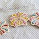 Firework shaped frosting cookie cutter