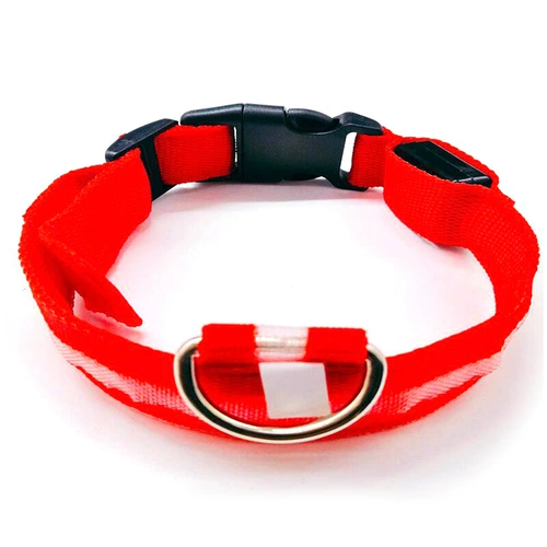 Corgi Dog Light -Emting -Emating Collar Pet Dog Shece Circle сражается с Шиба Ину Сюенари Тедди Маленький и Маленький Ину Ночи Светлый Круг Круг