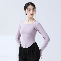 Dance Practice Utiliti Slim Professional Cross Long Sleeve Adult Classical Dance Dance Special Art Kaukee Trainee Body Suit