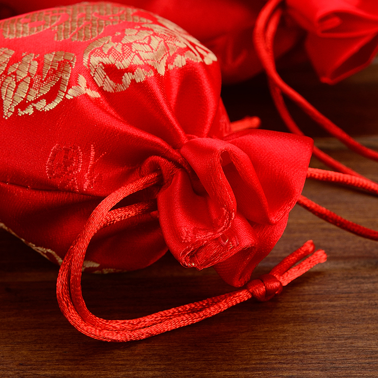 结婚喜糖袋子手提创意中国风礼品袋喜蛋袋糖果包装袋喜糖盒伴手礼-图1