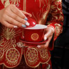 Tea cups, special wedding bowls, chopsticks and cups set
