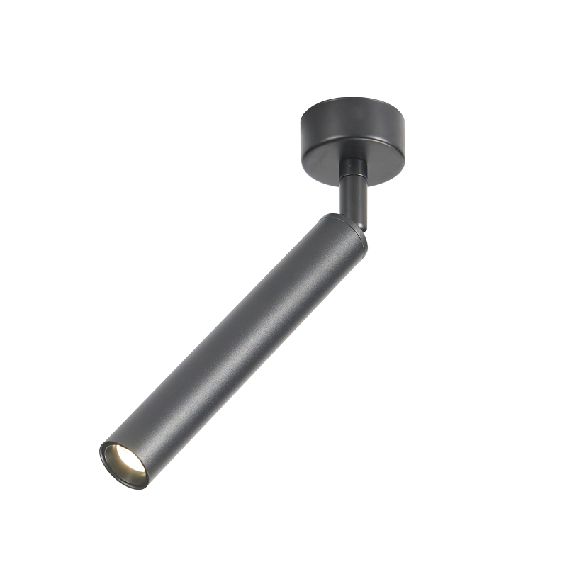 聚光明装可调角度单个小射灯led家用吸顶式轨道灯背景墙餐厅射灯,淘宝优惠券,粉丝福利购,淘宝优惠卷