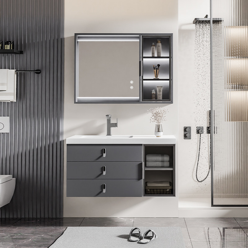 法安思卫生间柜组合岩板陶瓷浴室柜 法安思卡威德朗浴室柜组合