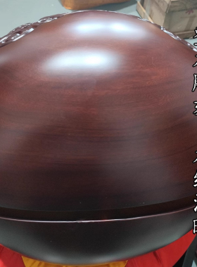 大木鱼铜磬草花梨鱼雕龙雕木鱼