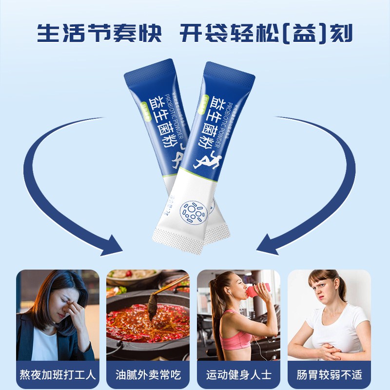 同仁堂益生菌大人调理儿童肠胃冻干粉节道菌成正品官方旗舰店3001 - 图1