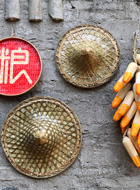 农家乐农村生活农产品展览挂饰