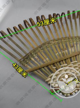 环卫清洁农务园艺工具壁饰竹编