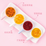 Клубничный варенье с мясом, мясом, фруктовым джемом молоком чай ингредиентов, многоподорный бритья ледяной йогурт и выпечка для выпечки сырья 1 кг 1 кг