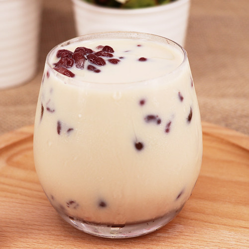 红豆罐头开罐即食糖纳红豆冰沙红豆奶茶铁罐包装甜品奶茶店用900g - 图2