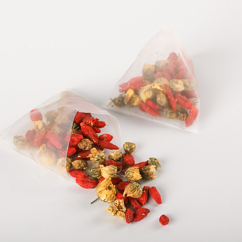 菊花枸杞茶三角茶包袋泡茶花草茶菊花茶餐厅家用奶茶店用茶包50泡