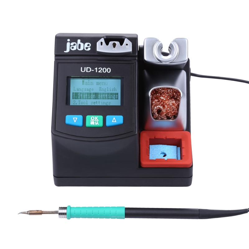 jabe UD-1200精密焊台 2.5秒极速升温 双路供电 自带休眠智能无铅 - 图3